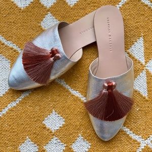 Loeffler Randall Size 8 Winnie Pointed Toe Flat